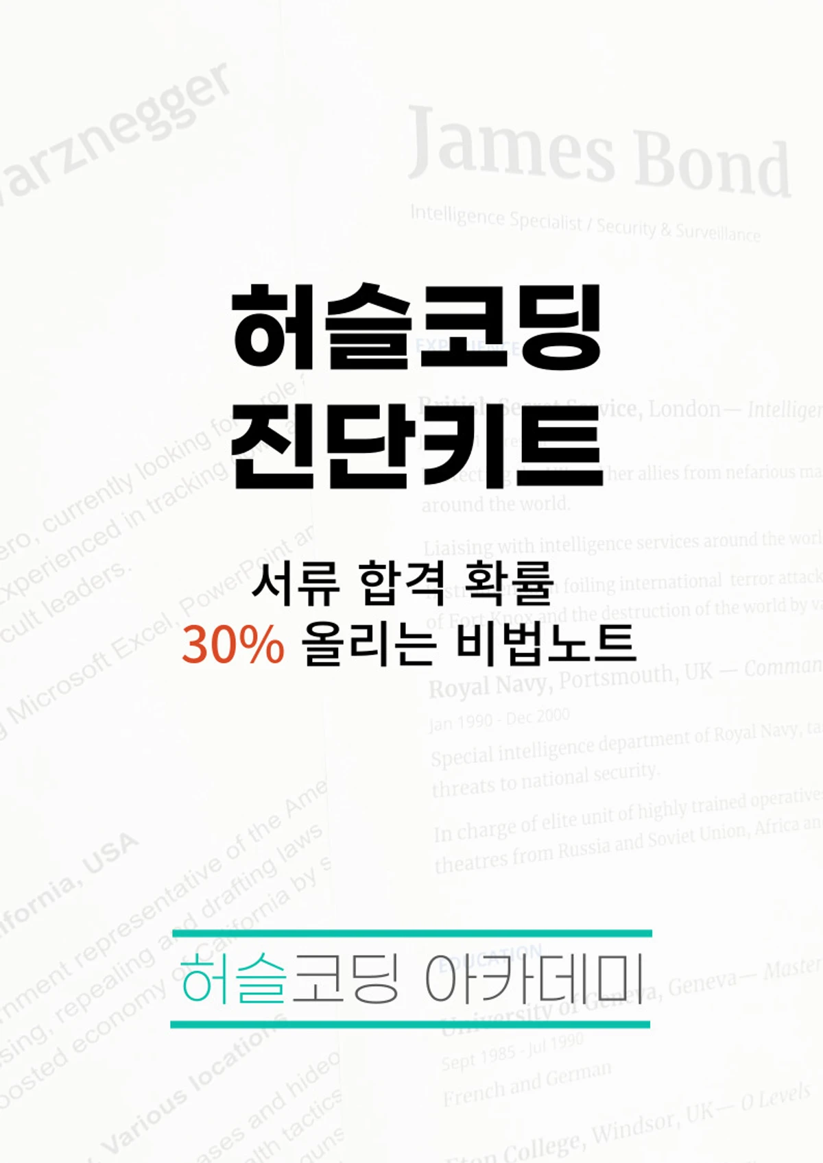 개발자 이력서 셀프 진단은 허슬코딩 진단키트 스크린샷 2