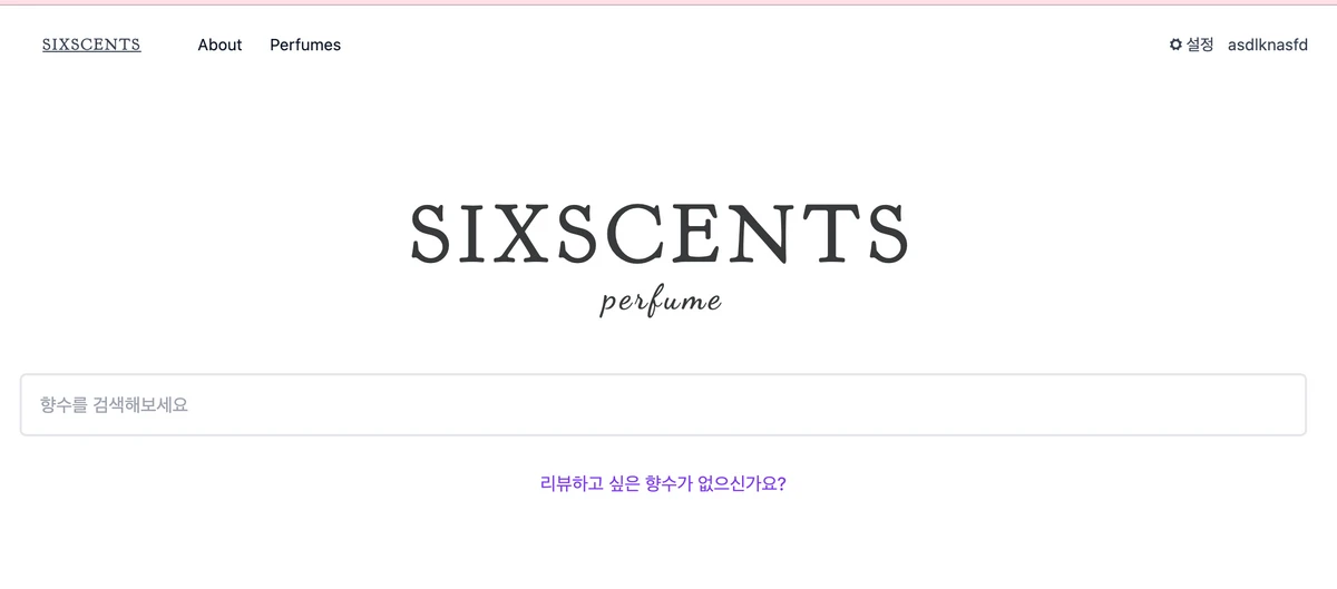 Sixscents 스크린샷 1