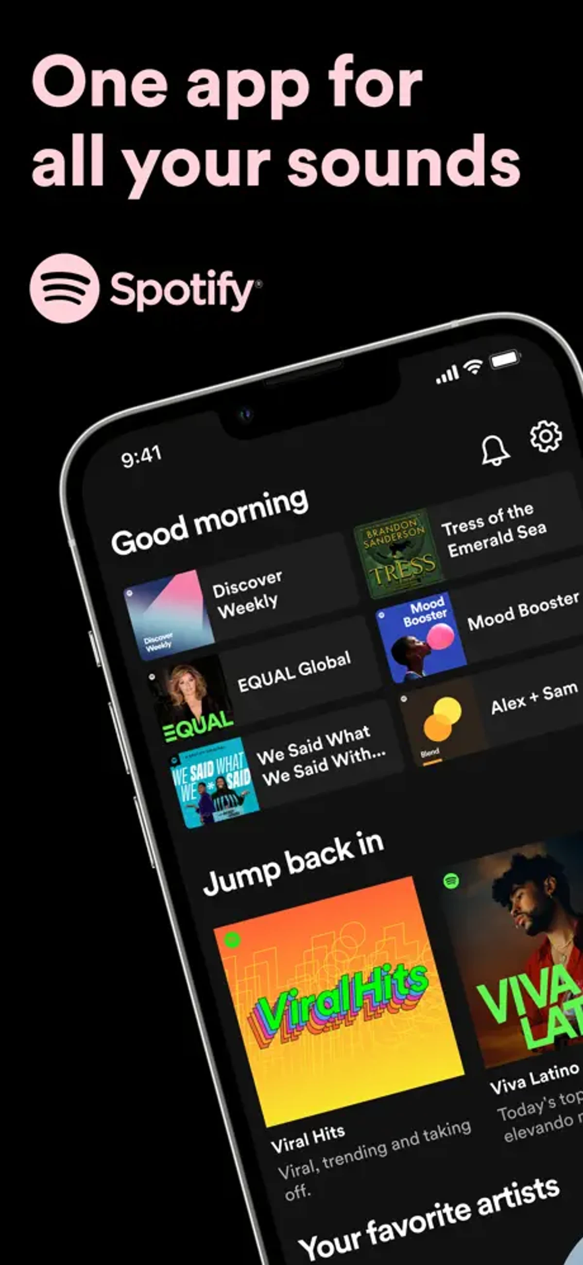 스포티파이 Spotify 스크린샷 1