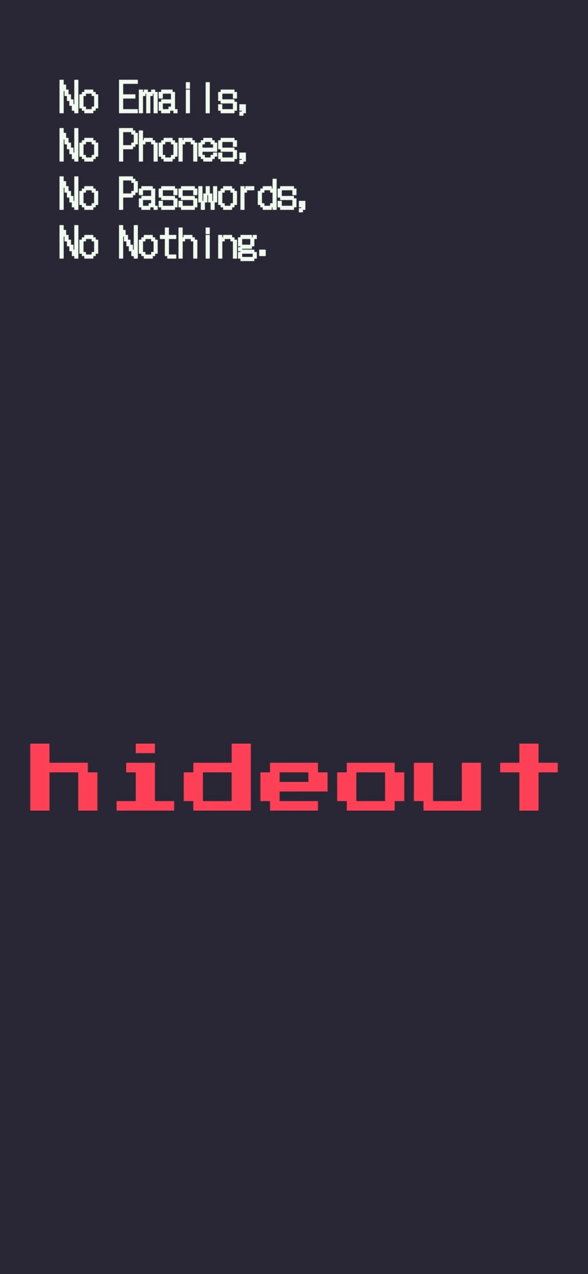 hideout 스크린샷 5