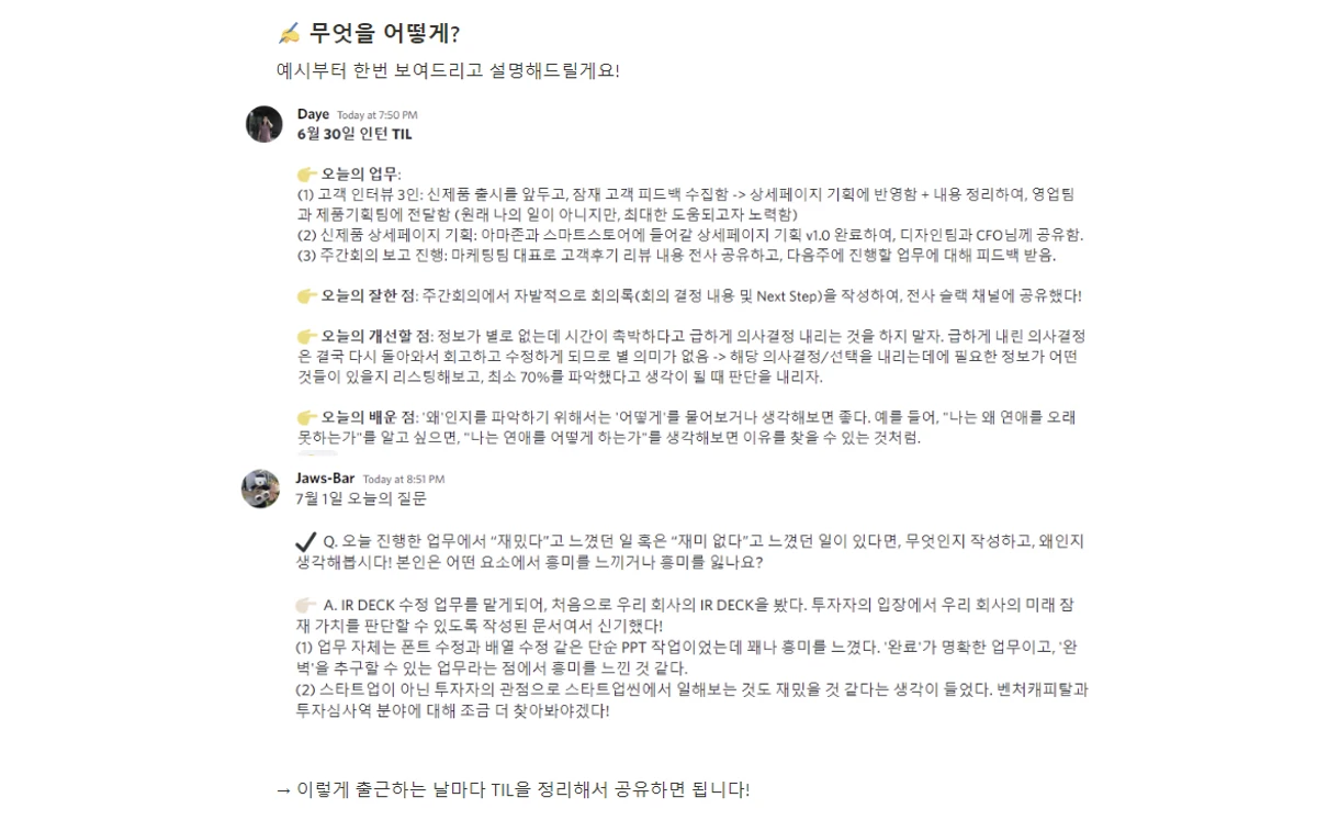 인턴 TIL 챌린지 스크린샷 1