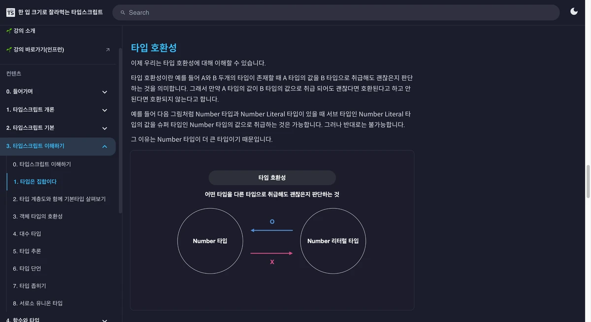 한입 크기로 잘라먹는 타입스크립트 스크린샷 3