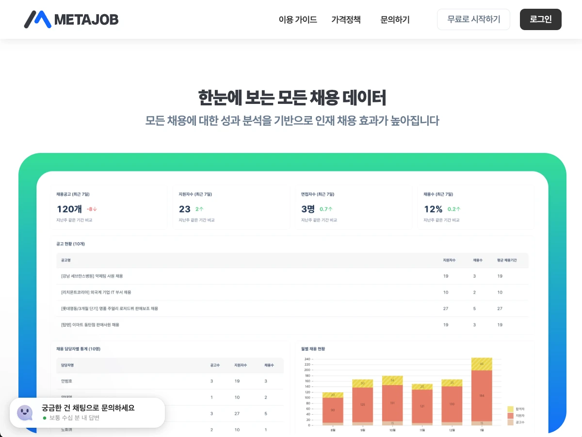 메타잡 스크린샷 3