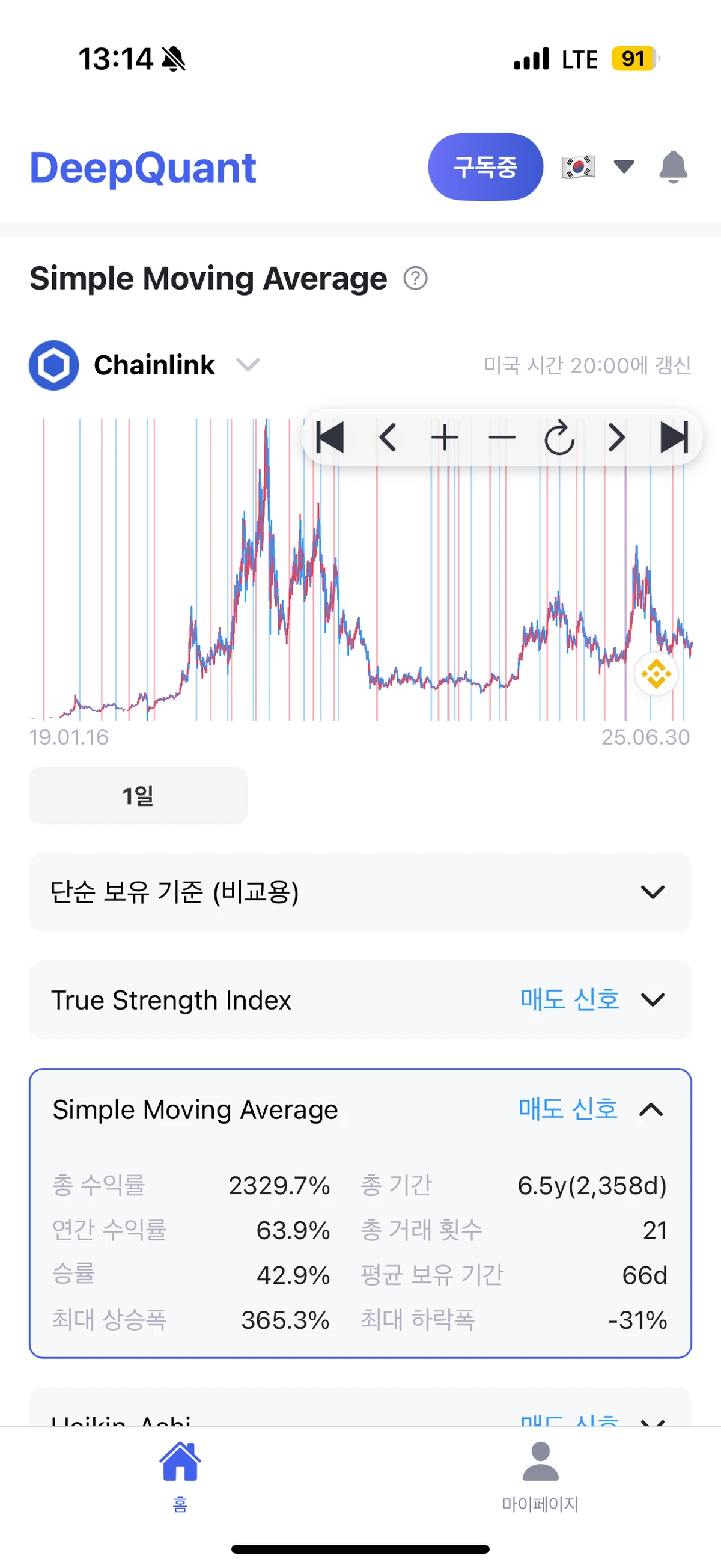 DeepQuant 딥퀀트 스크린샷 2