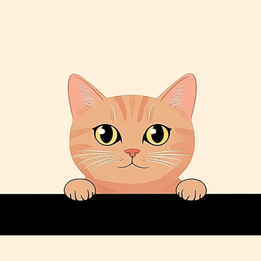 이웃집 고양이 지구 로고