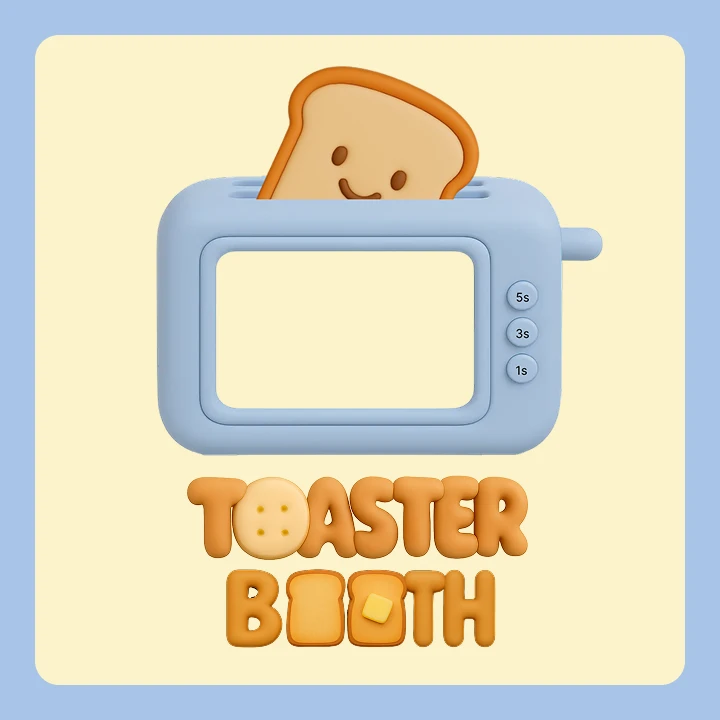 toaster booth 로고