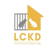 유기견 보호소 LCKD 바자회 이벤트 페이지 로고