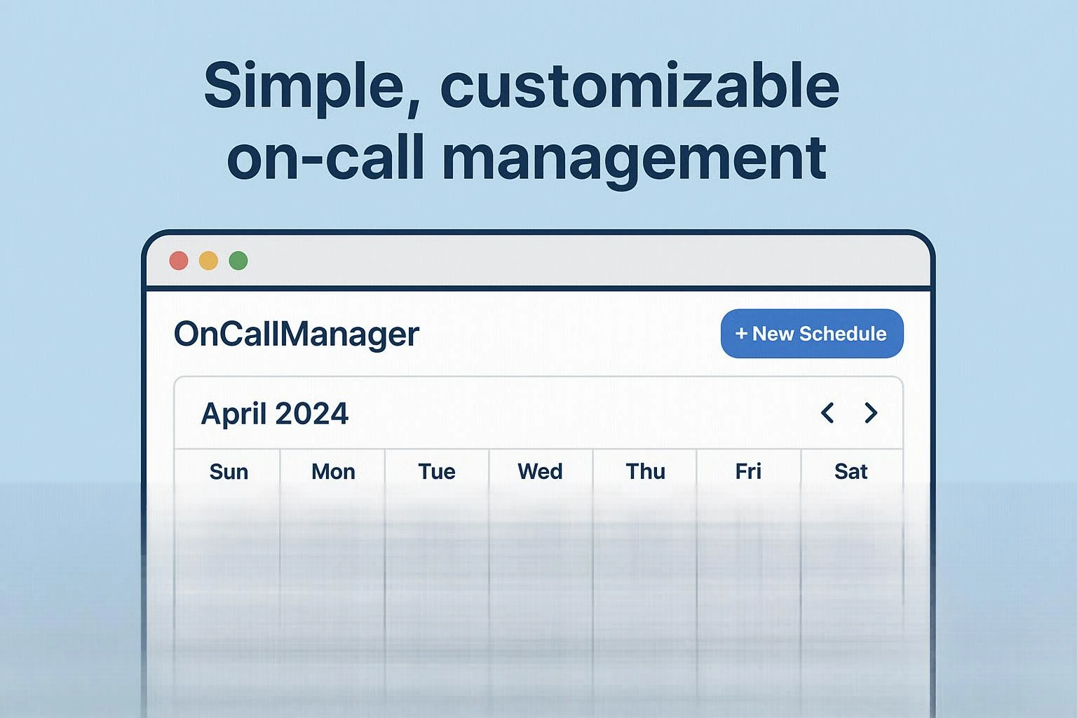 OnCall Manager 로고