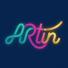 ARtin 아틴 루틴 예술이 되다 로고