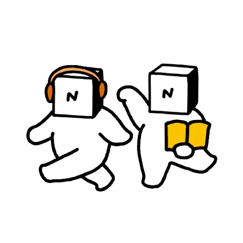 노션남매 로고