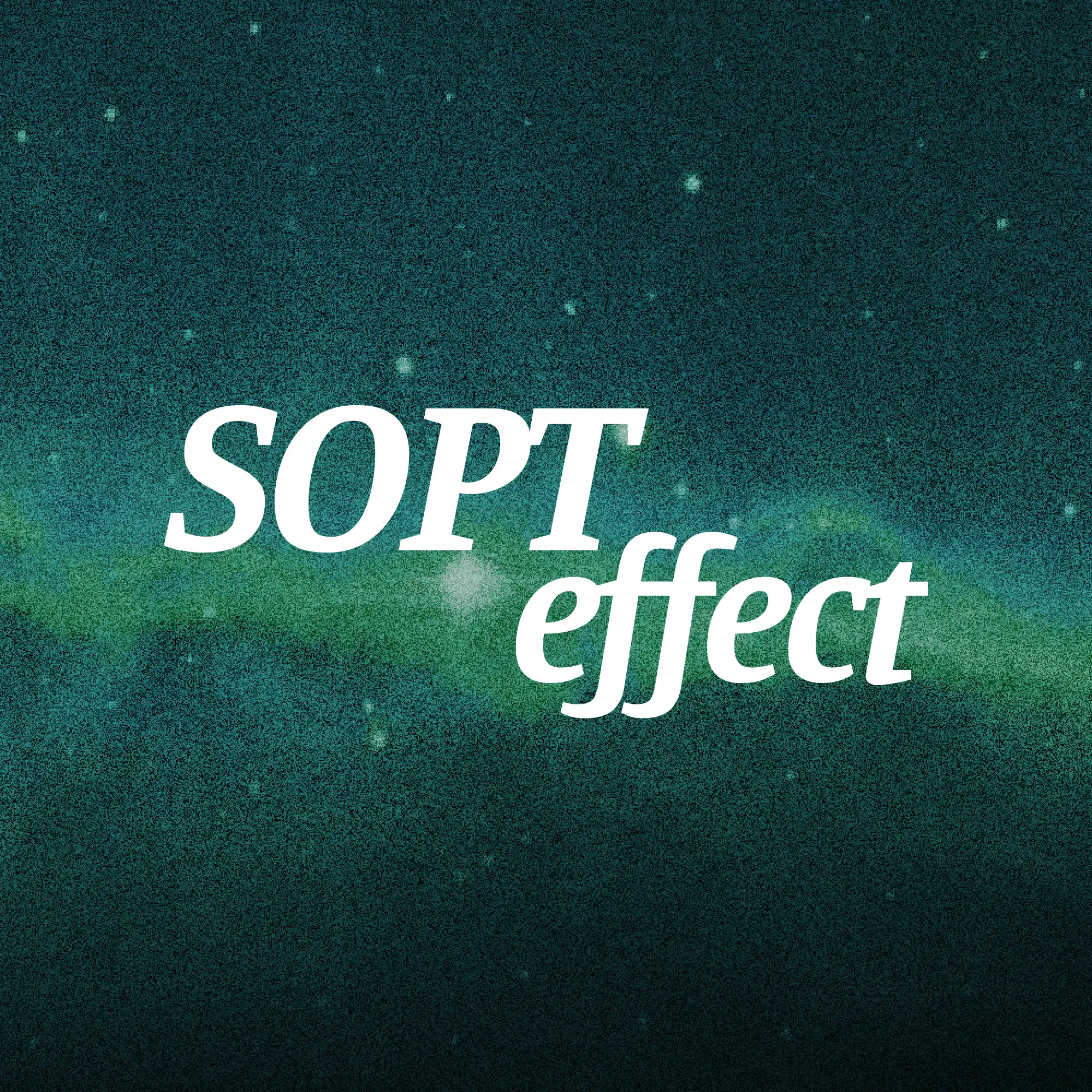 SOPT effect 1회차 로고