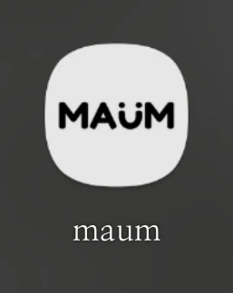 maum 로고
