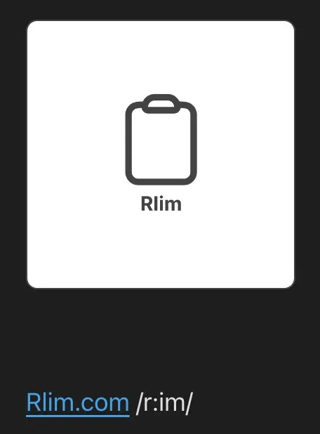 Rlim 로고