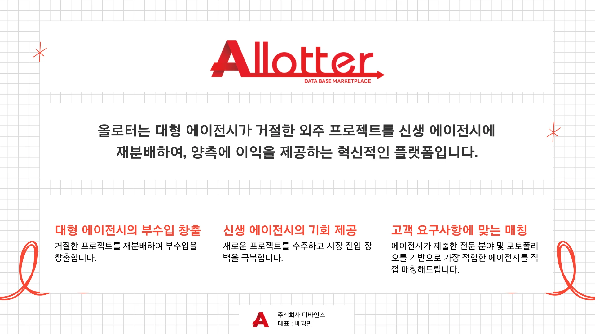 Allotter 로고