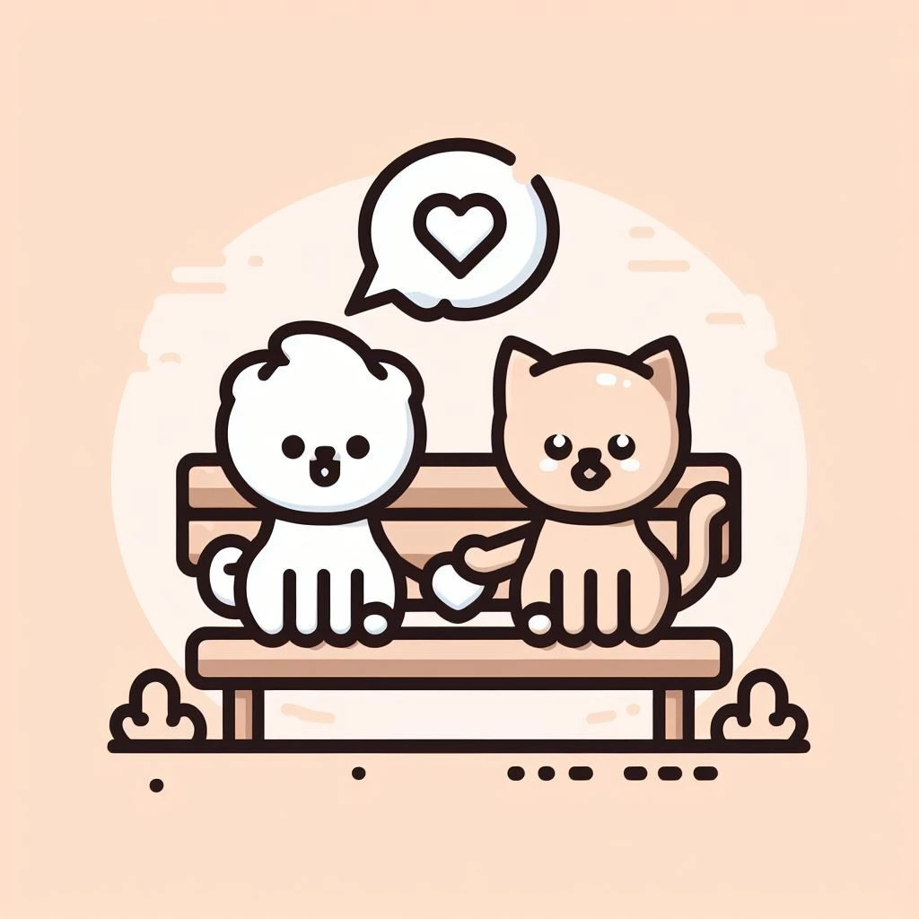 반려동물친구만들기.FromPet 로고