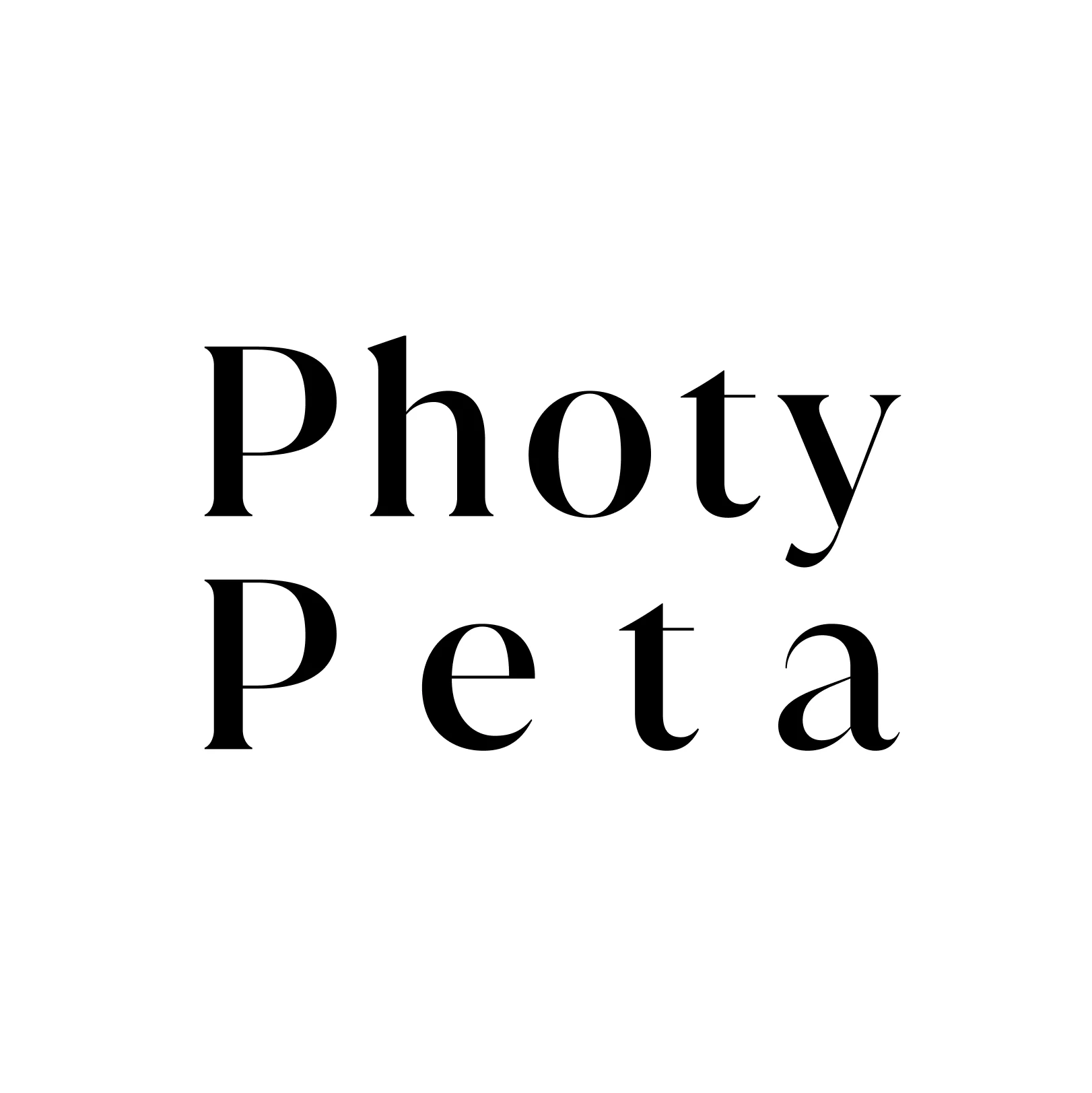 PhotyPeta 로고