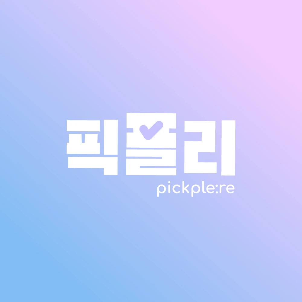 픽플리.론칭 전 로고