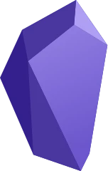 Obsidian 로고
