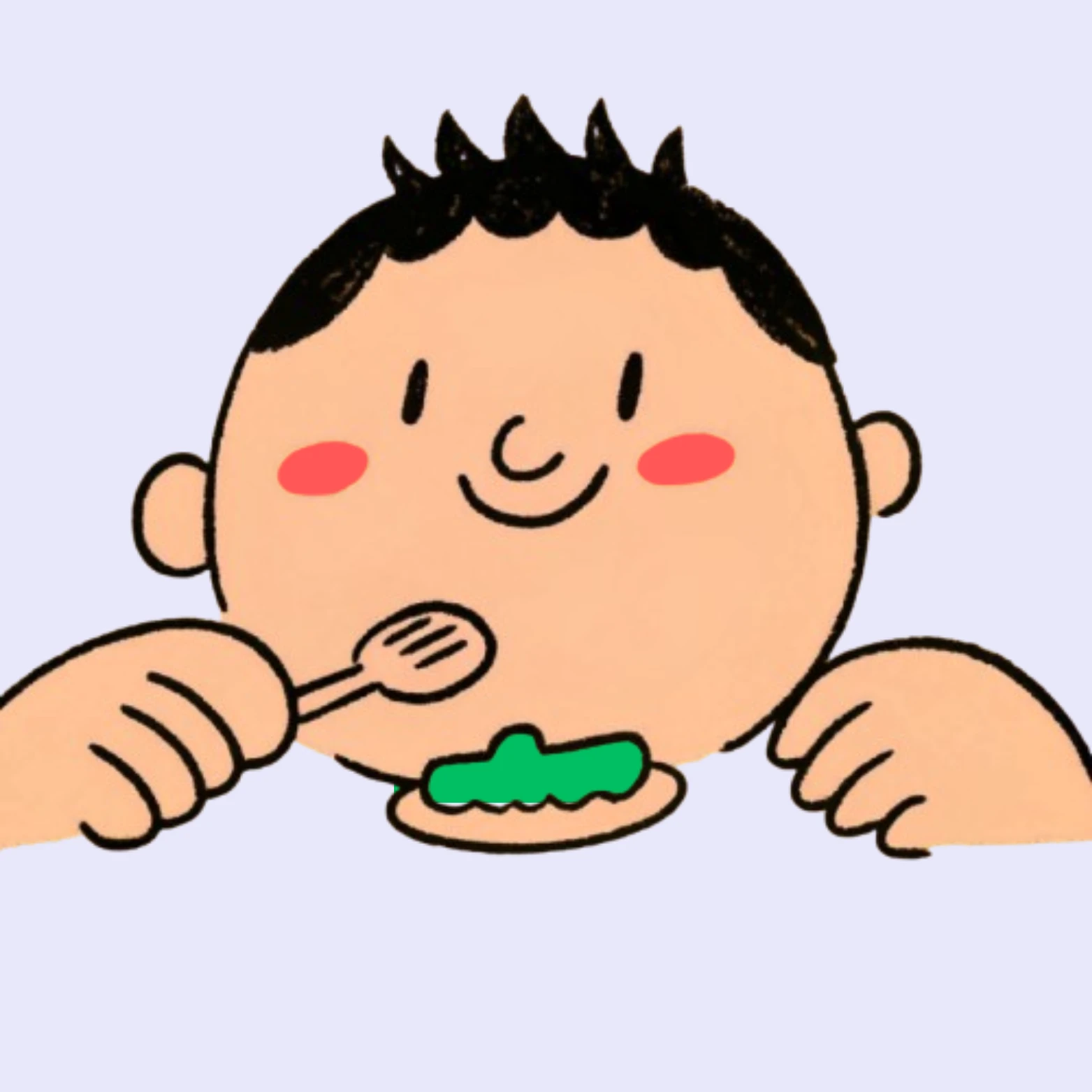 키누. 아이 영양관리 및 영양소 분석 국민앱 로고