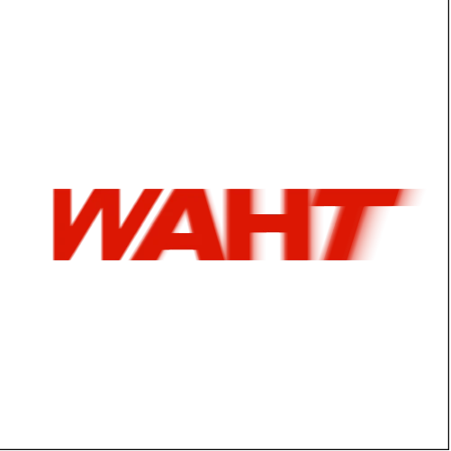 WAHT 로고