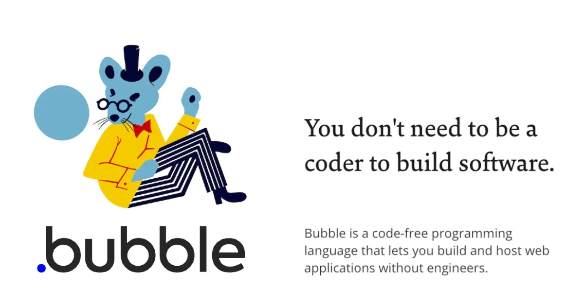Bubble.io 로고