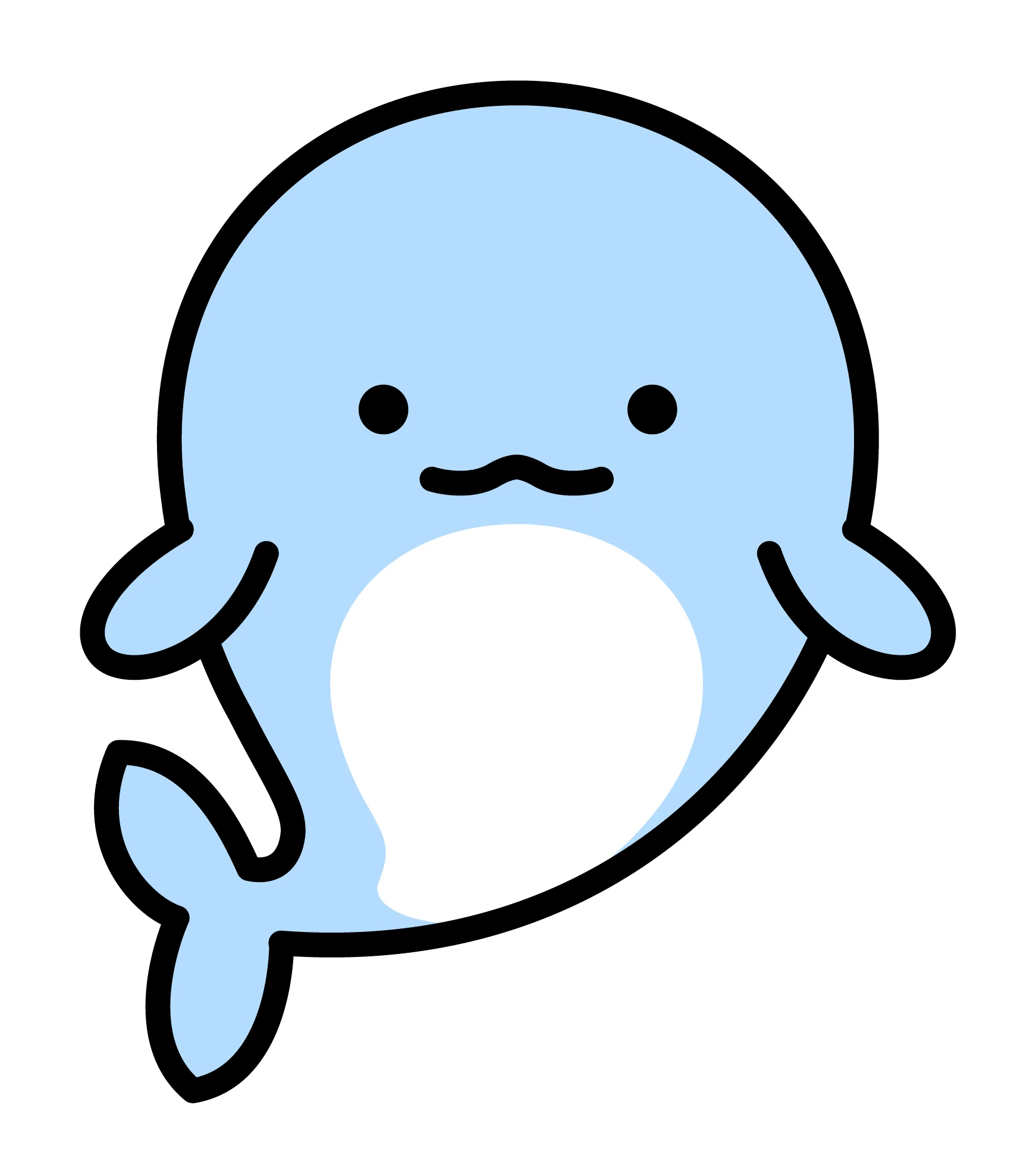 아기고래 로고