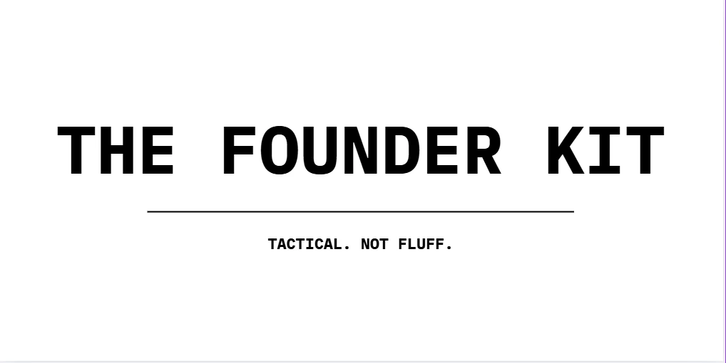 The Founder Kit 로고