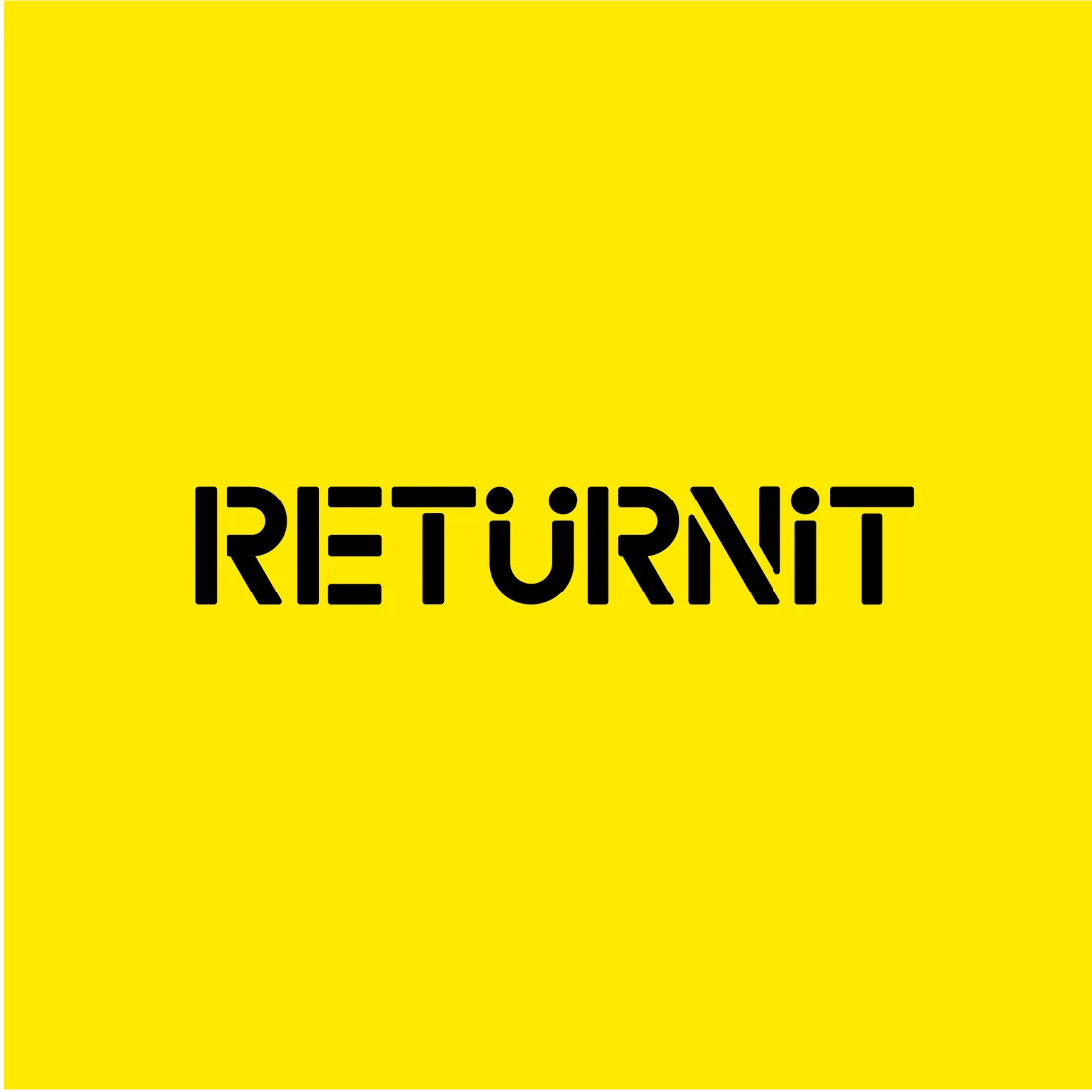 배달앱 다회용기 서비스 리턴잇 Returnit 로고
