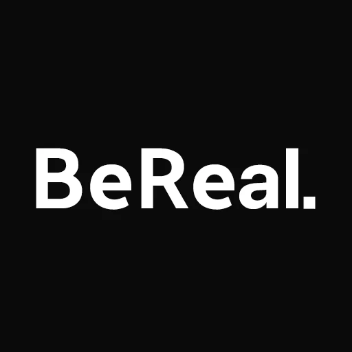 BeReal. 비리얼 로고