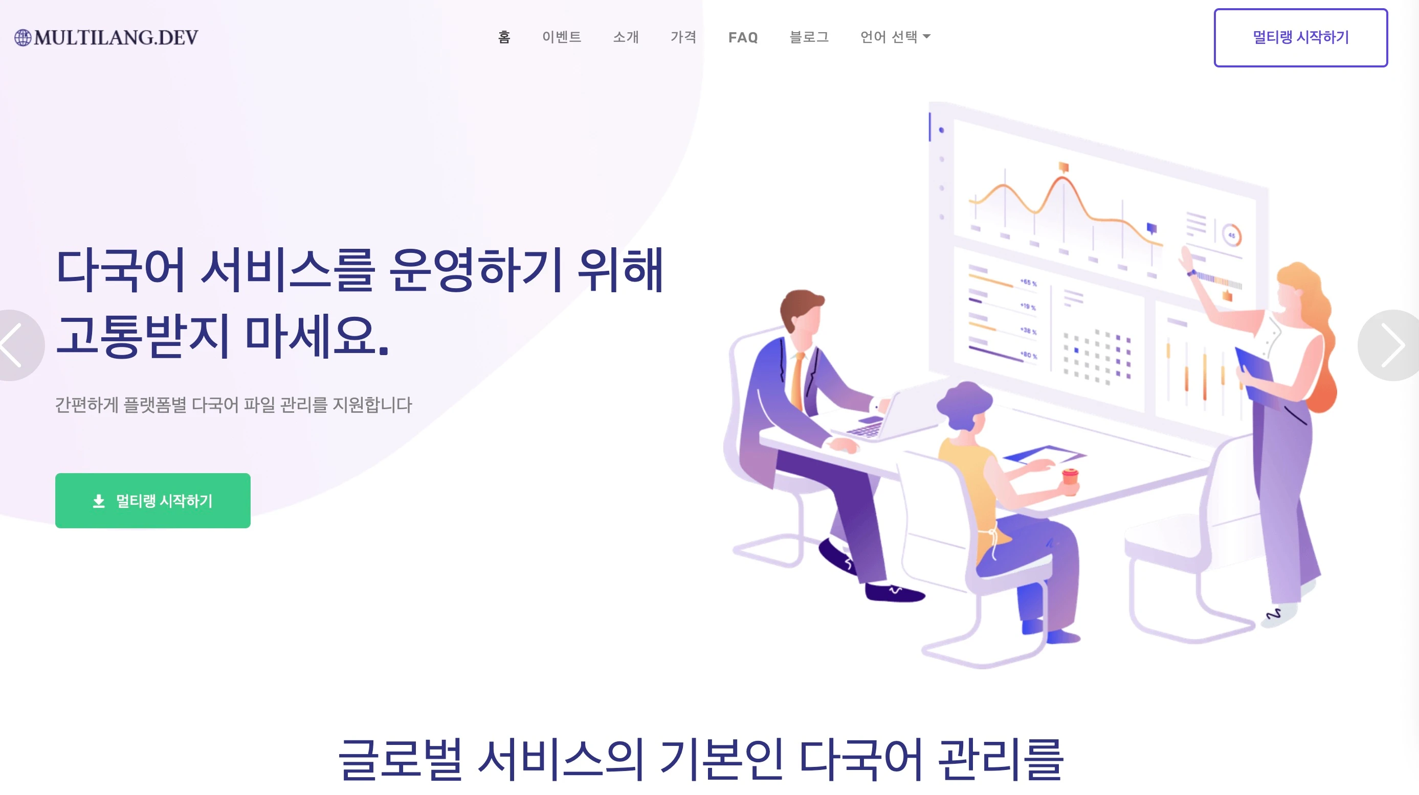 MultilangDEV 로고