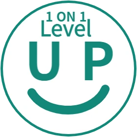1on1 Level Up 로고