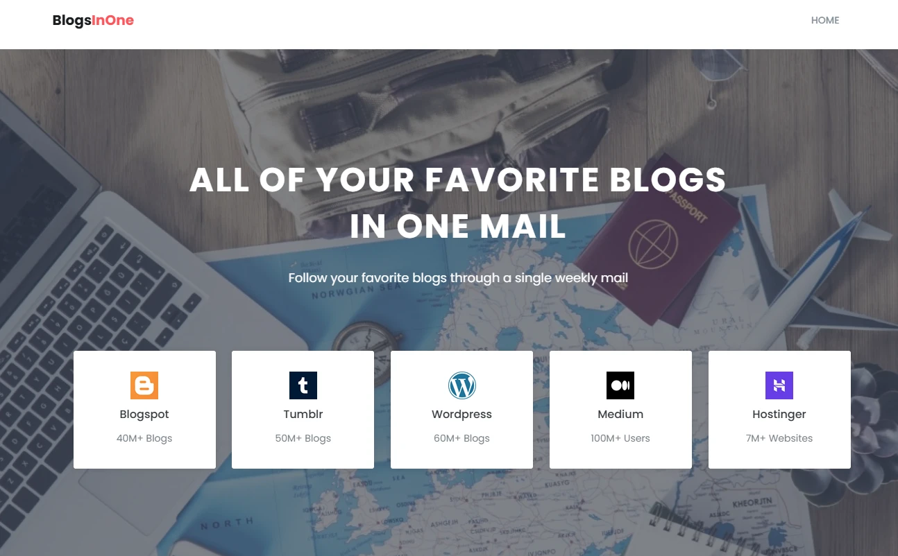 BlogsInOne 로고