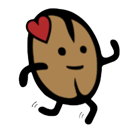 아아한잔 로고