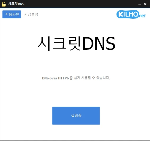 시크릿DNS 로고