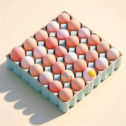 계란 한 판 에세이 by 휴튼 로고