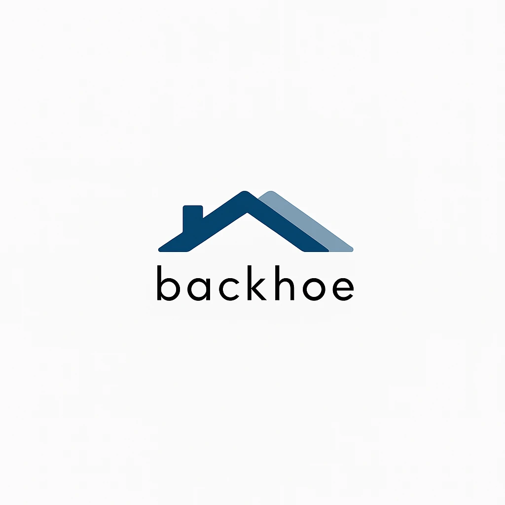 백호 backhoe 로고