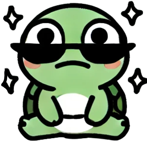 꼿꼿거북 posturtle 로고