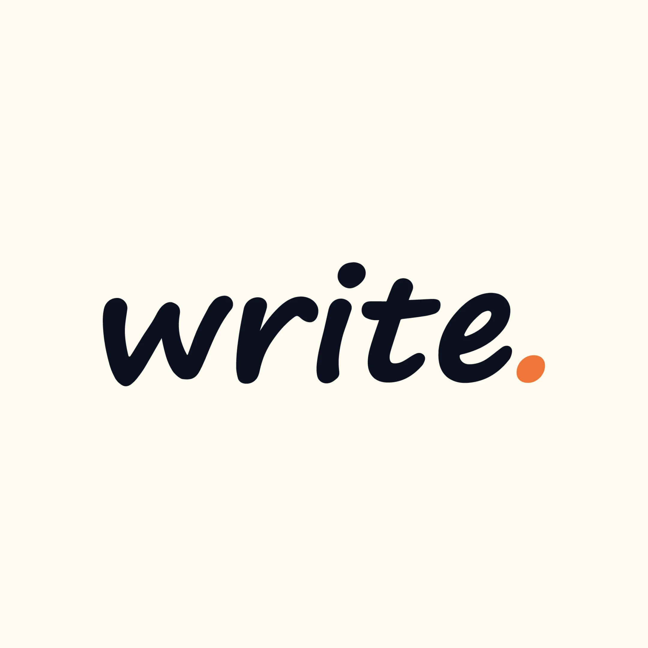 write 로고