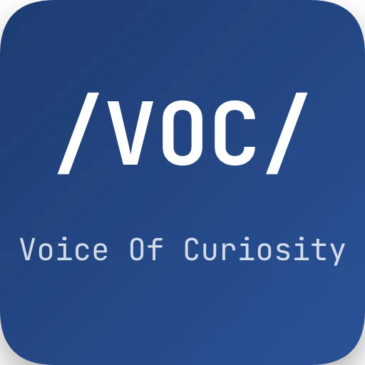 고객이 진짜 원하는 게 뭘까 Voice Of Curiosity 로고