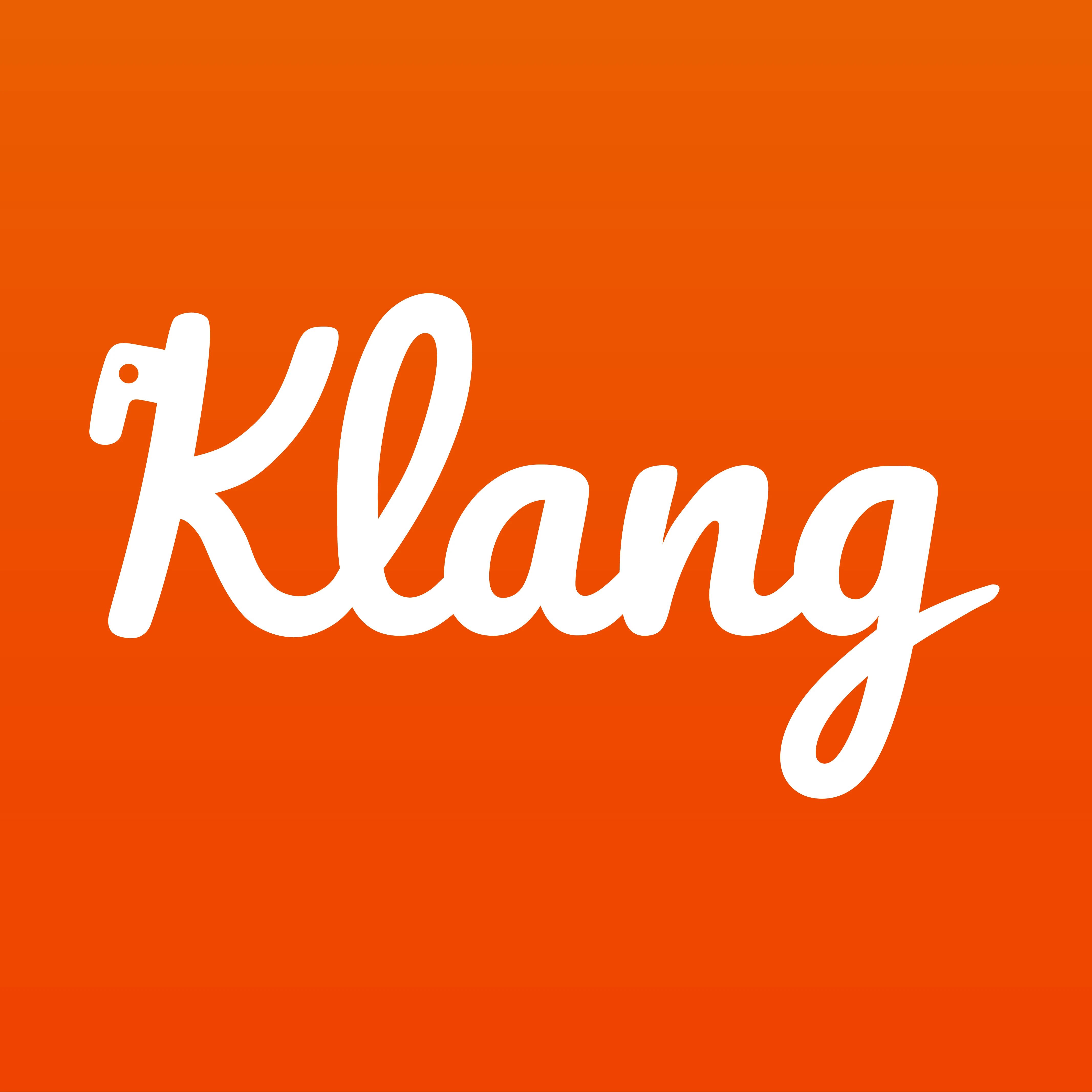 Klang 로고