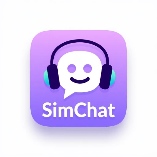 SimChat.간단한 챗봇생성기 로고